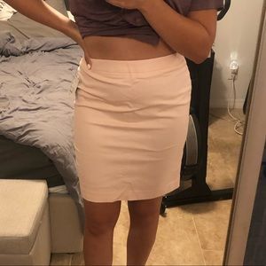 NWT Liz Claiborne Pale Pink Pencil/Work Skirt